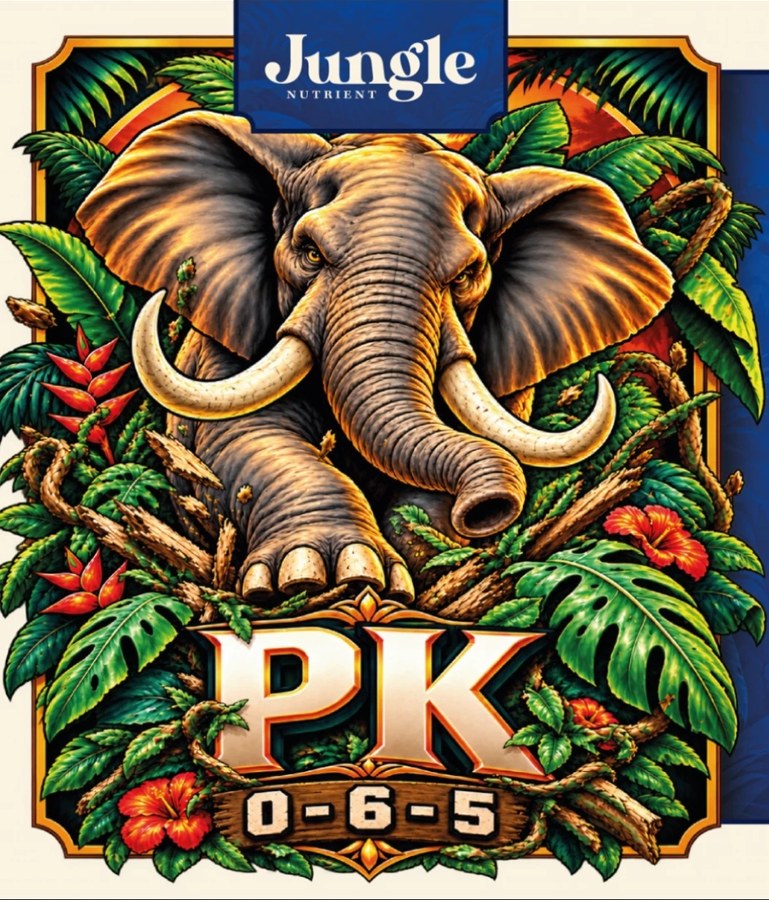 Etiqueta Jungle Nutrient PK